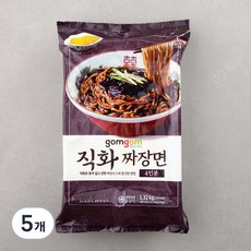 곰곰 직화짜장면 4인분, 1.32kg, 5개