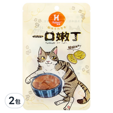Hyperr 超躍 一口嫩丁貓咪手作零食, 2包, 30g, 蛤蜊雞肉丁