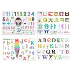 momsboard 文字磁鐵遊戲4件組, 1套, 參考詳細說明