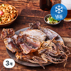 포항시 인증 구룡포건조 건오징어 (냉동), 200g(5미), 3개