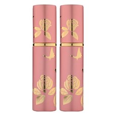 PLAKA 便攜式簡易香水分裝瓶 10ml, 粉紅色, 2個