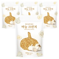 이엔푸드 마늘 크런치, 4개, 500g