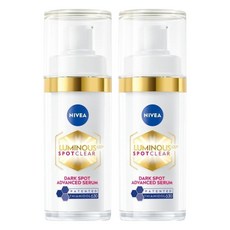 NIVEA 妮維雅 台灣公司貨 LUMINOUS 630淡斑煥白精華, 30ml, 2瓶