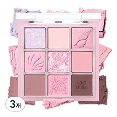 홀리카홀리카 마이페이브 무드 아이팔레트, 쉘인더씨, 3개