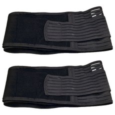 KR SKANGEL 優美薄翼透氣彈力骨盆帶, 黑色, M, 2件