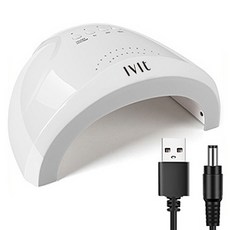 IVIt UV LED凝膠美甲燈 48W, 白色, 1入