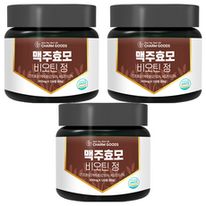 참굿즈 맥주효모 비오틴 정 60g, 120정, 3개
