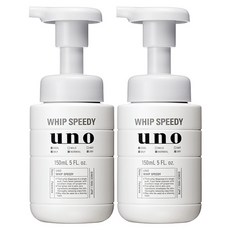 uno 速效泡沫潔面乳, 150ml, 2個