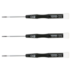 베셀 정밀 일자 드라이버 9900 1.8 x 50, 3개