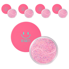 O GET 粉色膠原蛋白水凝膠眼膜, 32片, 5罐