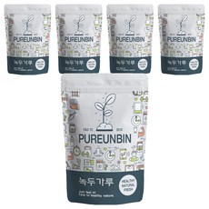 藍豆綠豆粉, 5個, 1kg