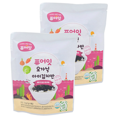 Pure Eat 幼兒海苔酥, 21g, 海苔, 2袋