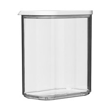 MEPAL MODULA 方形收納罐 144 x 90 x 168mm 白色, 1.5L, 1個