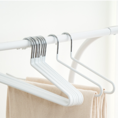 제이밀 슬림 바지 걸이, 화이트, 30개