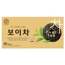 우리차 보이차, 600mg, 100개입, 1개