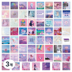 어리마켓 筆電裝飾復古感性文創貼紙, 類型 6, 3個