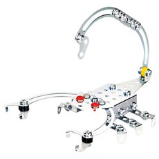 eitech 益智鋼鐵玩具 2合1蠍子 Set, 德國學校核准, 最佳組裝玩具教材, 激發兒童創造力, 2合1蠍子 銀色, 1個