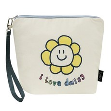 semoms 雛菊卡通保冷袋, I love daisy 米黃色