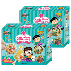 보아스린 흔한남매 셰프의 슬라임 DIY 키트 브런치, 혼합색상, 2세트