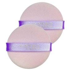 TOPPRO 韓製特柔雙倍絨毛蜜粉撲 L, 2個, 無香味