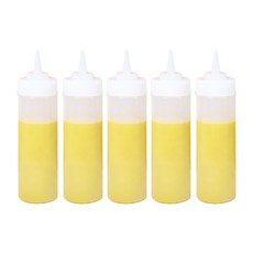 HORECA 韓國製造 可裁剪醬料瓶 番茄醬瓶, 360ml, 5個