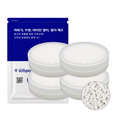 IOnpOLIS DAELIMBATH蓮蓬頭圓形3重過濾除氯濾芯, 4個