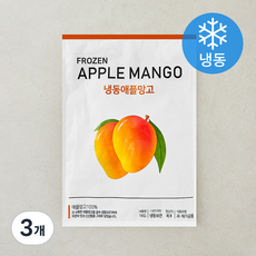 지안 페루산 애플망고 (냉동), 3개, 1kg