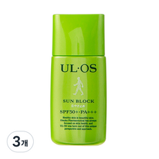 우르오스 플러스 선블럭 SPF50+ PA+++, 25ml, 3개