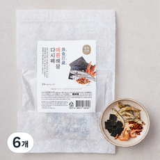 어식백세 매콤해물 다시팩, 16g, 5개입, 6개