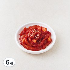 천년의젓갈 곰소 오징어젓, 200g, 6개