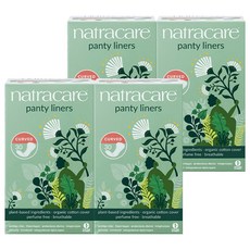 natracare 英國奈卡 衛生護墊, 30片, 4盒, 曲線型(16cm)