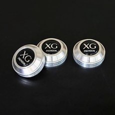 Tmall 鋁製Logo車牌螺絲 Grandeur XG 1組, 3個, 鍍鉻銀