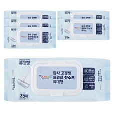 Tamsaa 加厚高磅數濕拖巾 80g 特大尺寸 25入, 6個