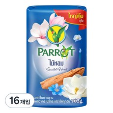 PARROT 보타니칼스 비누 샌티드우드, 16개입, 105g