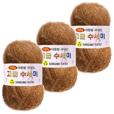 Yarna 大捲菜瓜布編織線 100g, 142 駱駝, 3個