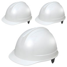 DONGMYUNG 頭盔型安全帽 DMS-1001F, 3個, 象牙白