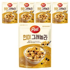 Post 格蘭諾拉糙米麥片, 500g, 5包