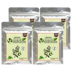 아름채 프로페셔널 내추럴 헤나 파우더, 다크브라운, 4개