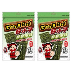 好小子 香酥海苔片 醬燒風味, 30g, 2包