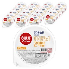 햇반 병아리콩퀴노아 곤약밥, 150g, 24개