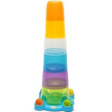 WINFUN 彩色滾球疊塔, 混色, 1入