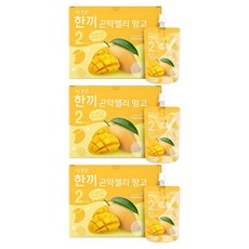 더조은 한끼곤약젤리 망고, 1.5kg, 3개
