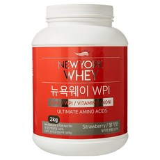 newyorkwhey WPI 草莓味蛋白質補充劑, 2kg, 1個