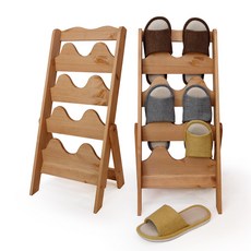 Lumia Betty 實木室內鞋架復古棕色, 復古棕, 1個