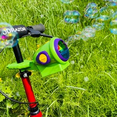 LET'S TOY 滑板車泡泡槍 + 補充液套組, 綠色(泡泡槍), 1個