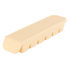 Firgi 雙重密封副食品6格分裝盒, 1個, 180ml, 米色