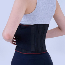 雙重加壓腰部保護帶, 1個, 黑色