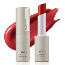 [비건뷰티] 숨37도 스킨스테이 글로시 립밤, 코랄, 4.2g, 1개