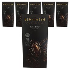 뵨스테드 유기농 다크 초콜렛, 100g, 6개