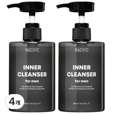 네시픽 이너 클렌저 포 맨, 300ml, 4개